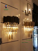 دیوارکوب کریستالی