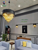 دیوارکوب کریستالی