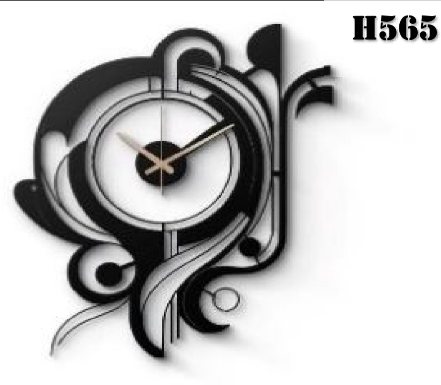 ساعت  دیواری لیزری مدرن