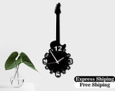 ساعت مدرن طرح گیتار
